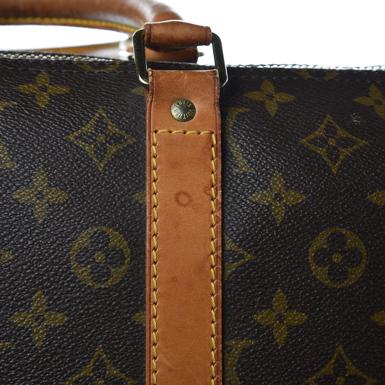 Louis Vuitton Monogram Keepall Bandouliere 55 14 of 16
