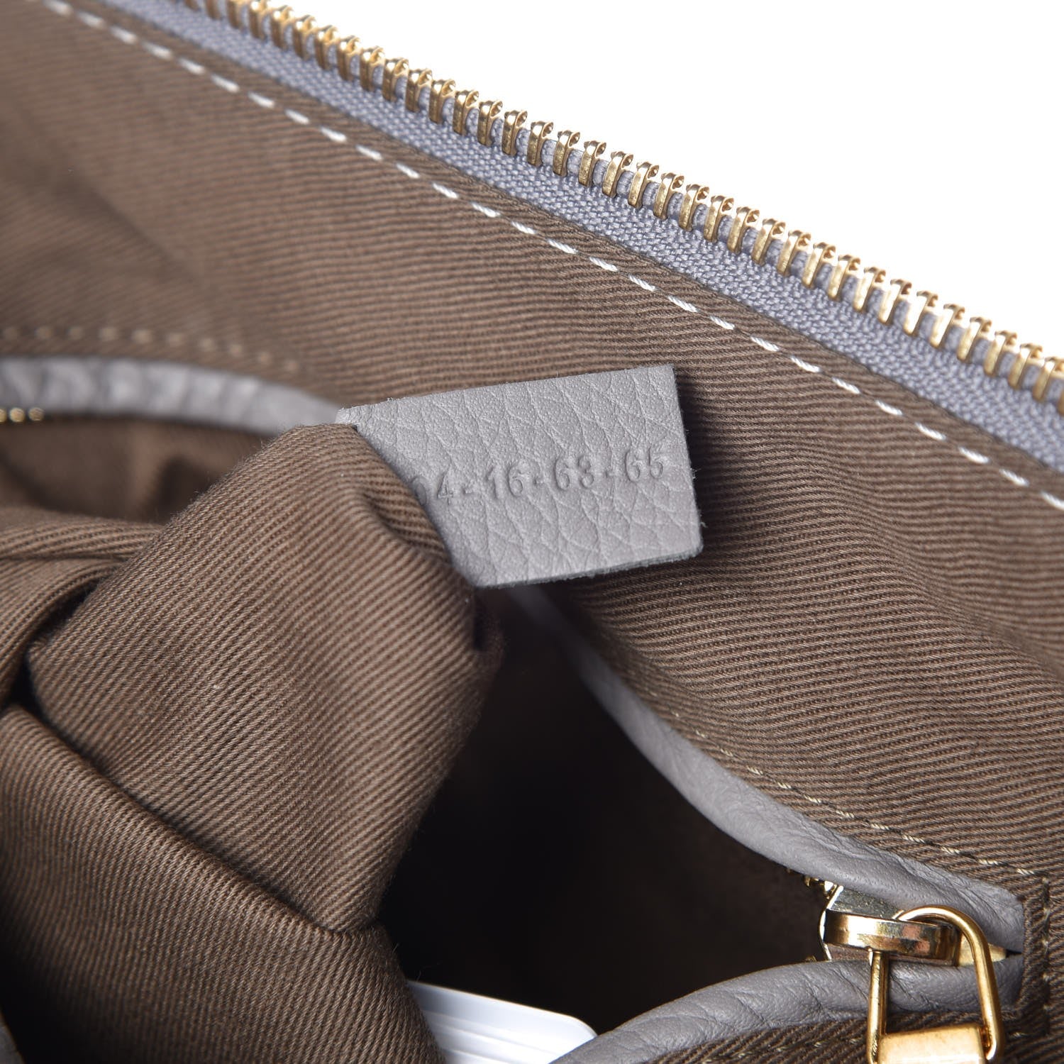 Chloe Calfskin Medium Marcie Satchel Cashmere Grey 8 of 10