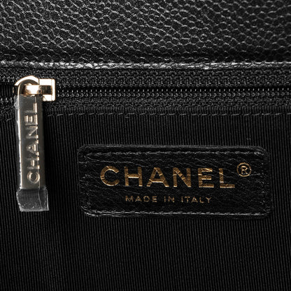 Chanel Caviar Quilted Flap Tote Black 6 of 7