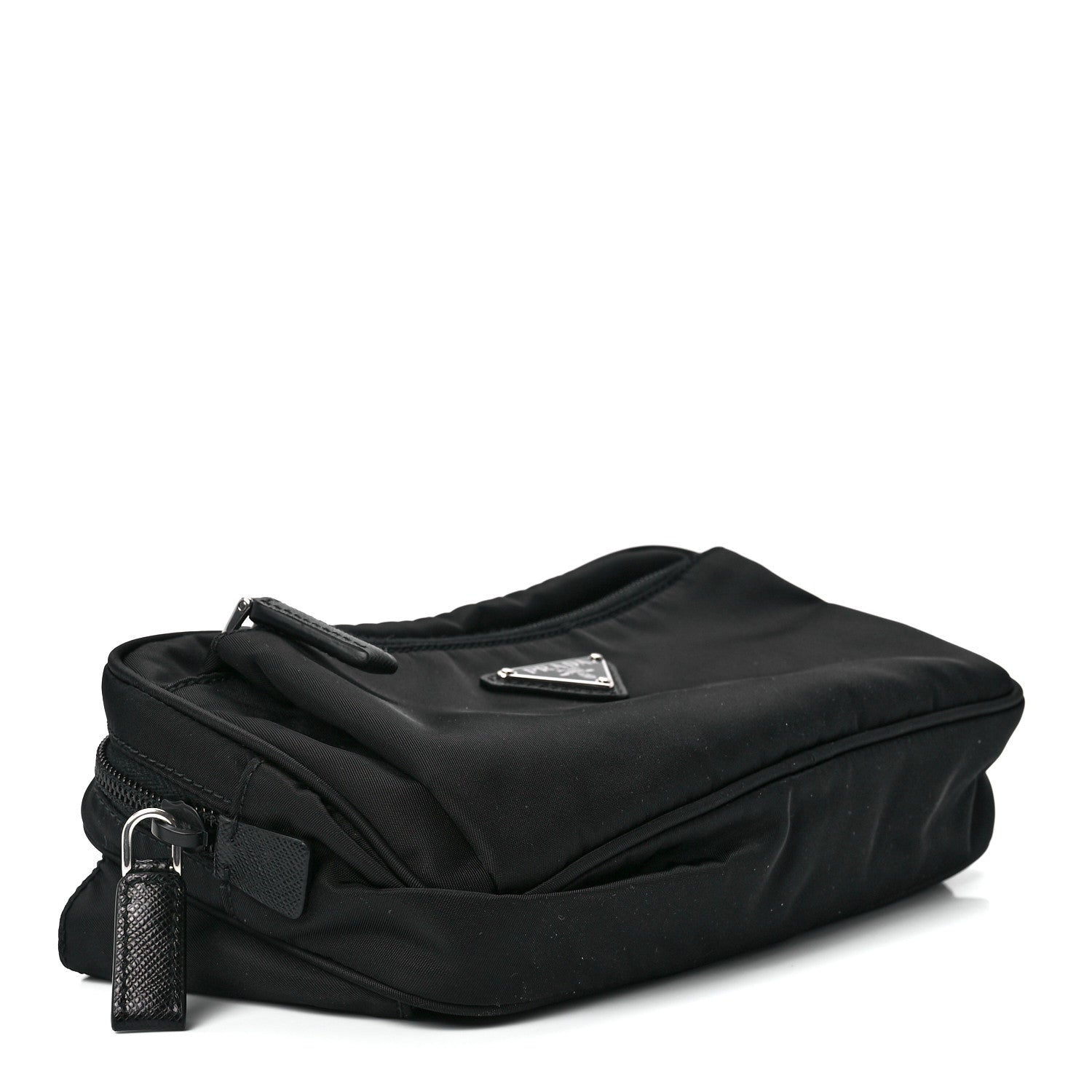 Prada Re-Nylon Saffiano Belt Bag Black 5 of 12
