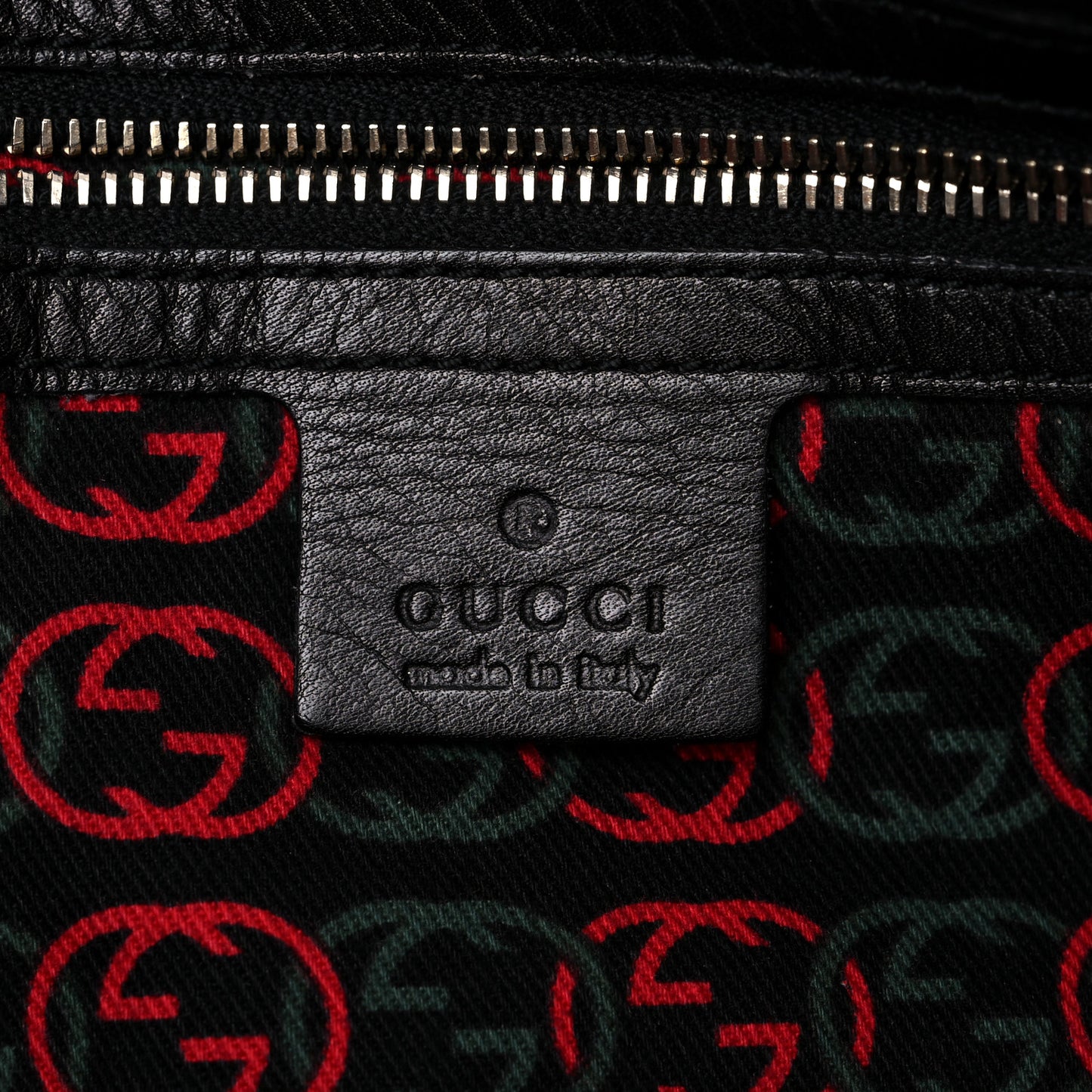 Calfskin Large Britt Shoulder Bag Black