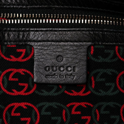 Gucci Calfskin Large Britt Shoulder Bag Black 6 of 20