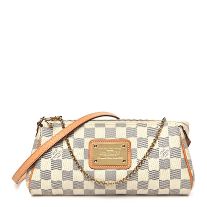 Louis Vuitton Damier Azur Eva Clutch 1 of 10