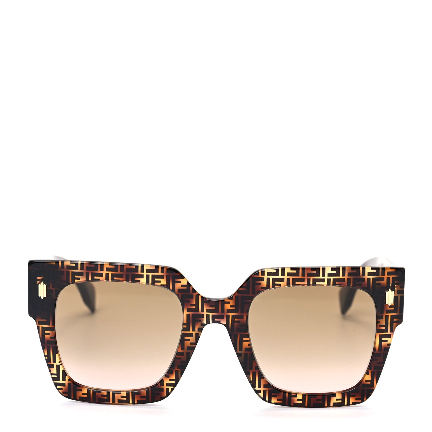 Fendi Acetate FF Sunglasses FF 0457/G/S Havana 3 of 12