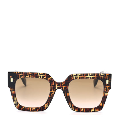 Fendi Acetate FF Sunglasses FF 0457/G/S Havana 3 of 12