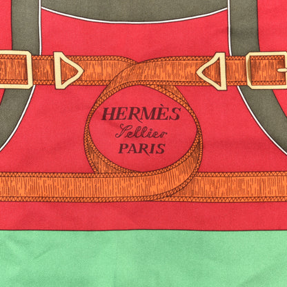 Hermes Silk Eperon D'Or Scarf 90 3 of 4