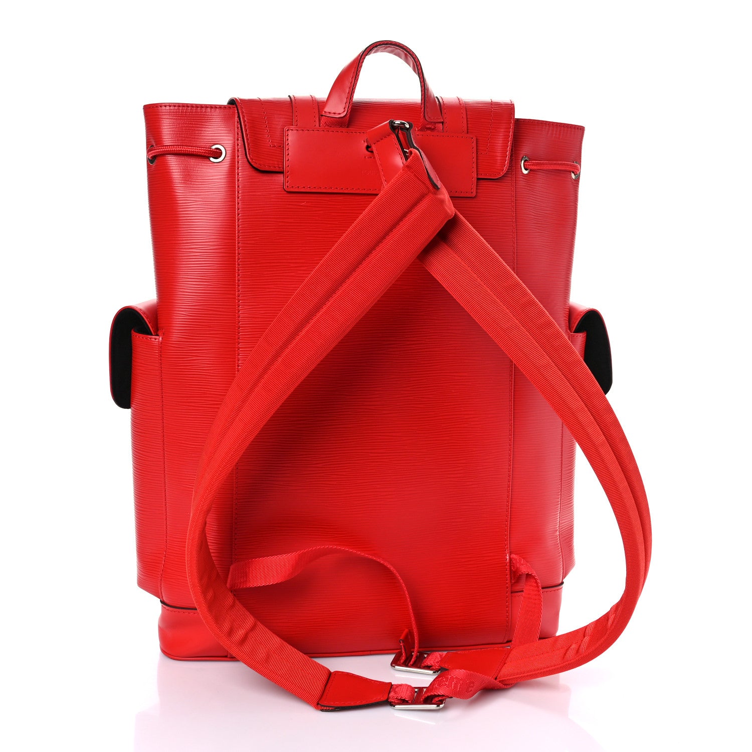 Louis Vuitton X SUPREME Epi Christopher Backpack PM Red 2 of 7