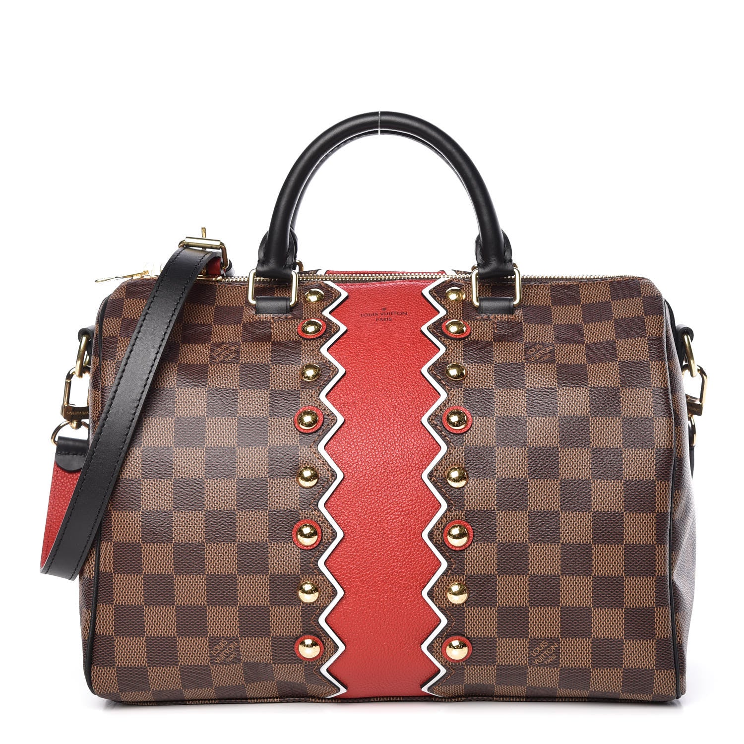 Louis Vuitton Damier Ebene Karakoram Speedy Bandouliere 30 1 of 11