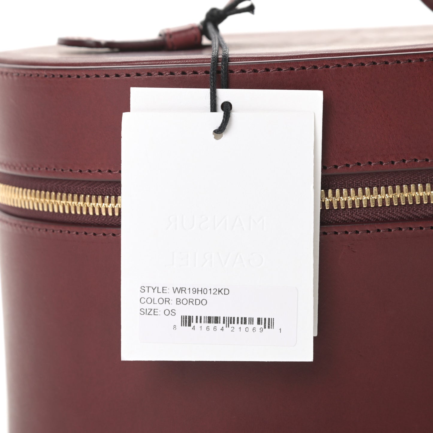 Calfskin Train Case Crossbody