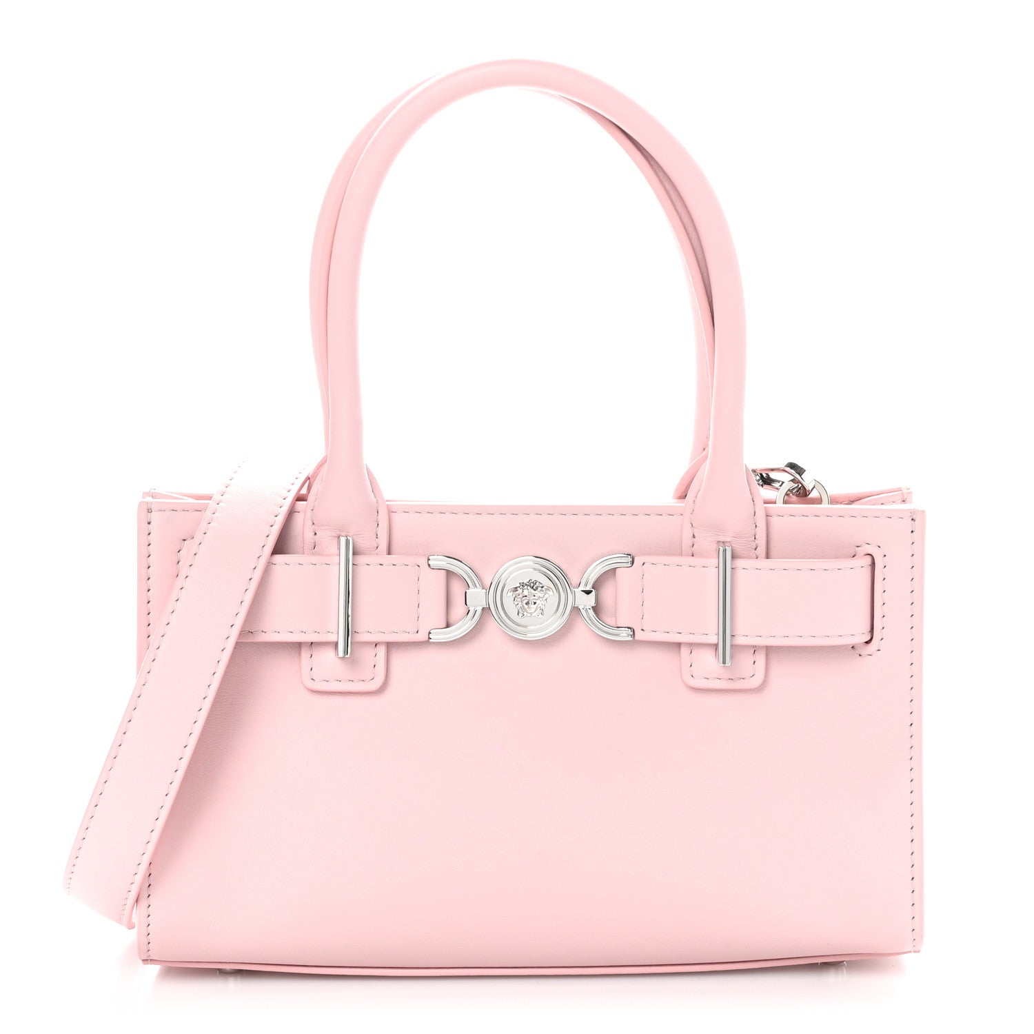 Versace Calfskin Small Medusa '95 Tote Bag Dusty Rose 1 of 9