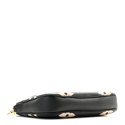 Louis Vuitton Empreinte Monogram Giant Multi Pochette Accessories Mini Pochette Black Beige 3 of 5