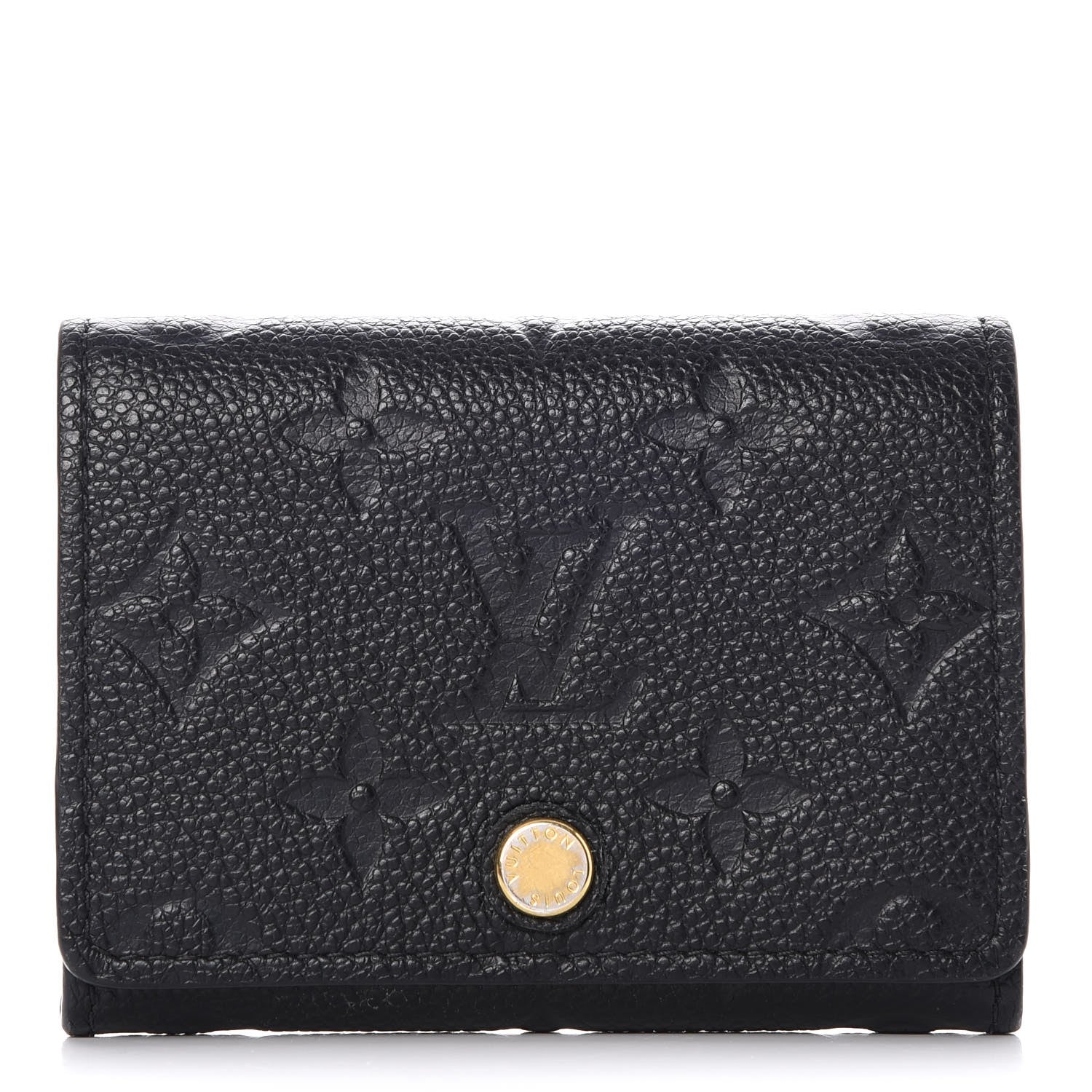 Louis Vuitton Empreinte Business Card Holder Black 1 of 9