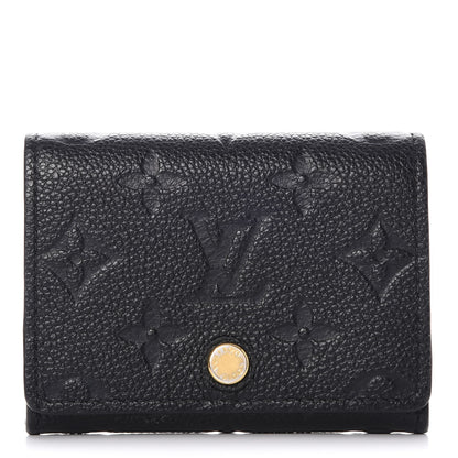 Louis Vuitton Empreinte Business Card Holder Black 1 of 9