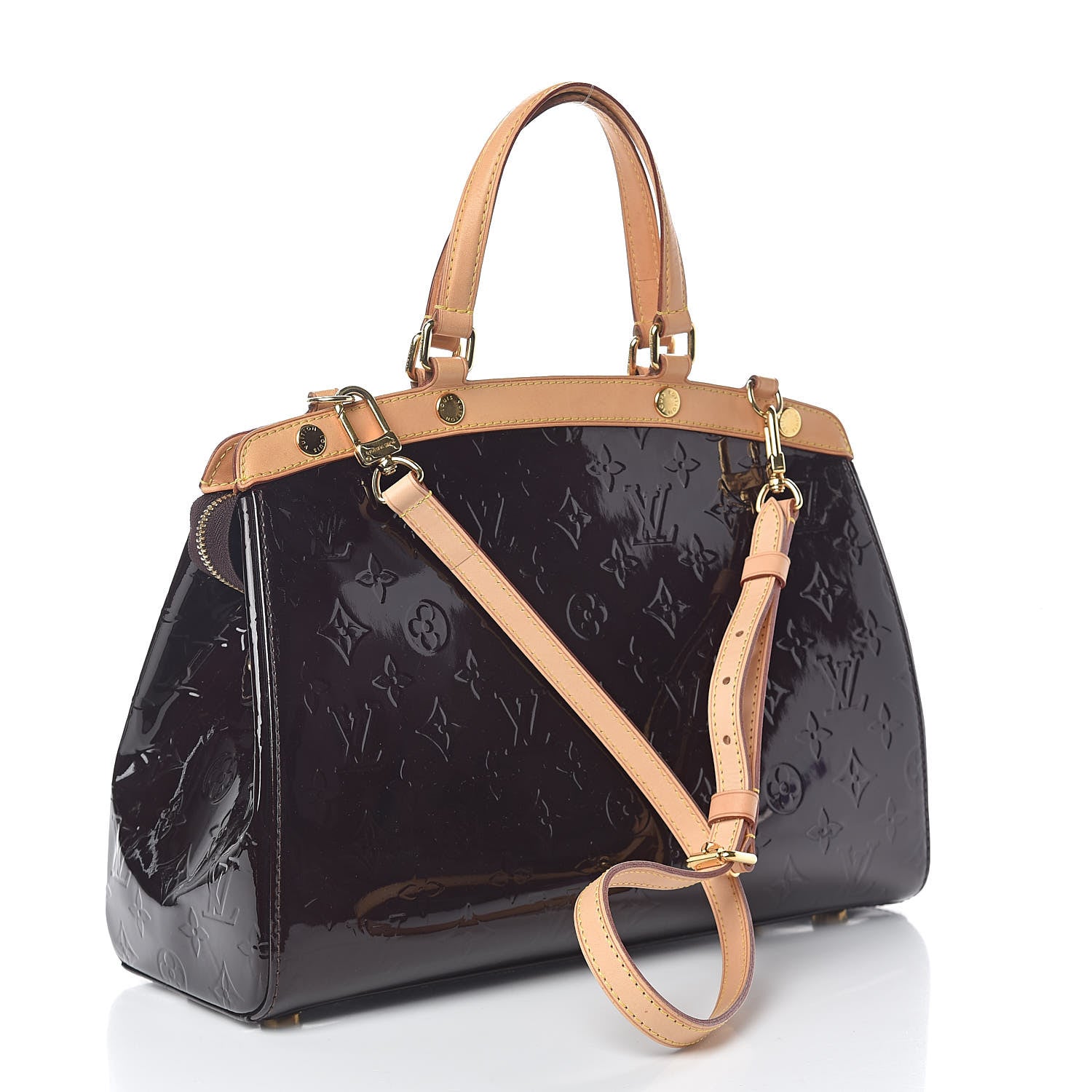 Louis Vuitton Vernis Brea MM Amarante 3 of 17