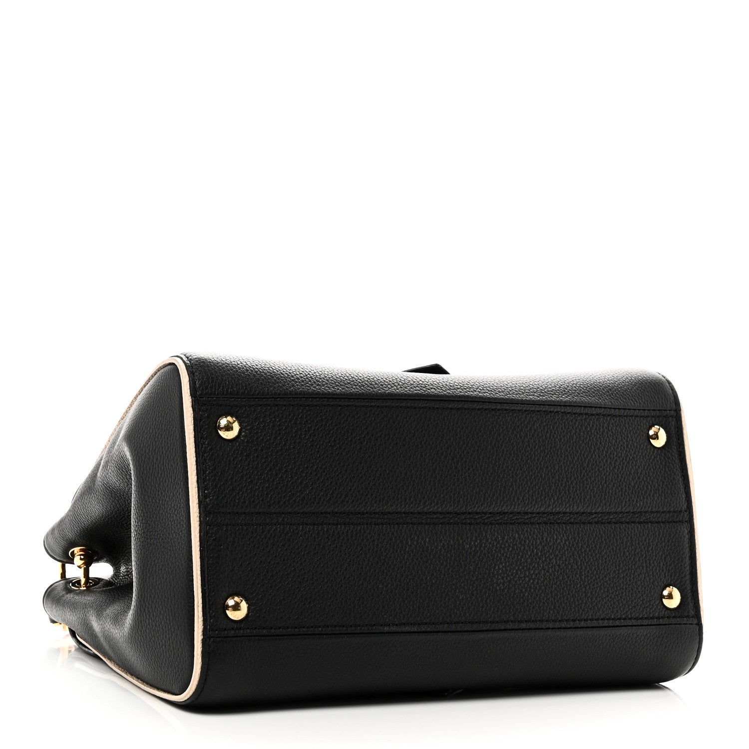 Louis Vuitton Grained Calfskin Monogram Double V Black 4 of 9