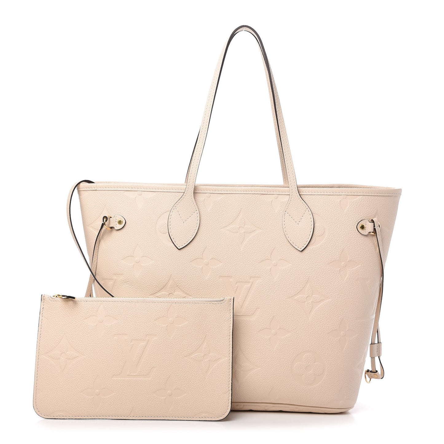 Empreinte Monogram Giant Neverfull MM Cream