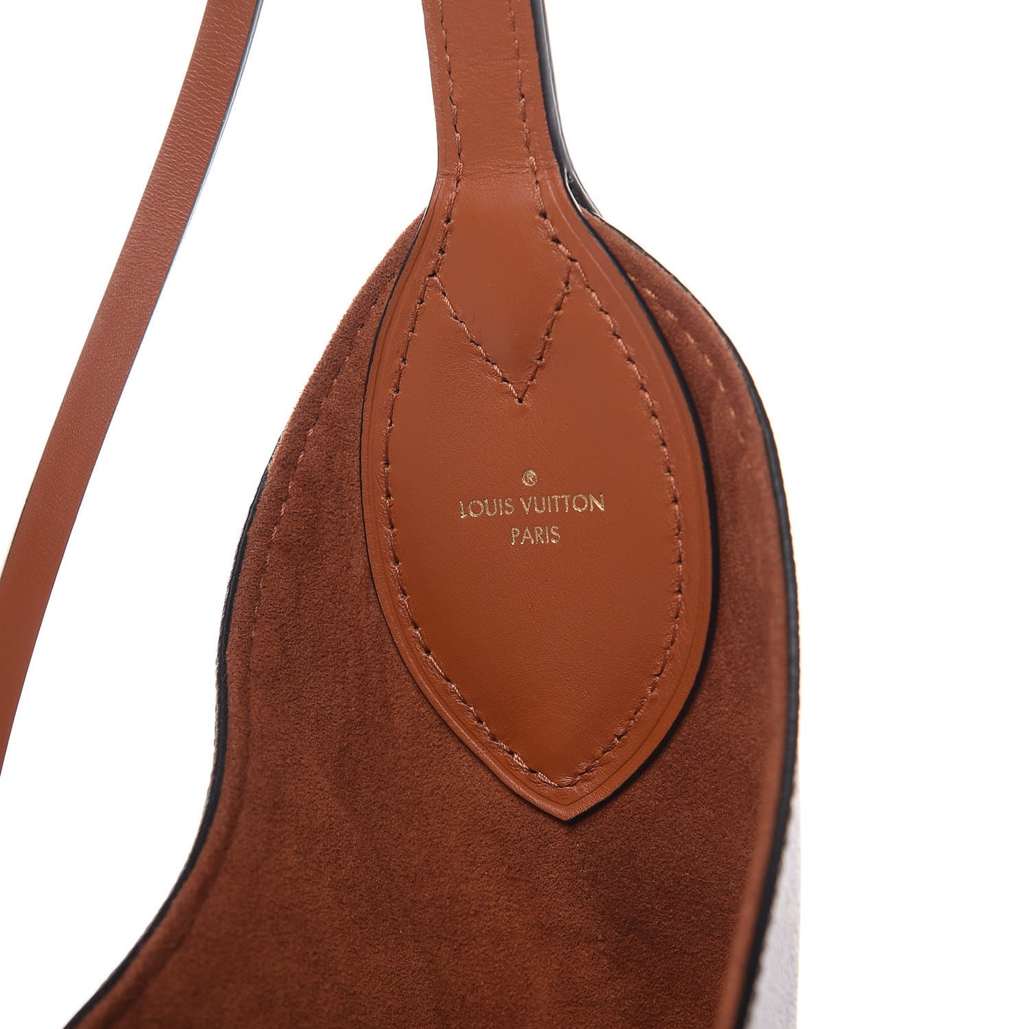 Monogram Flower Hobo Caramel