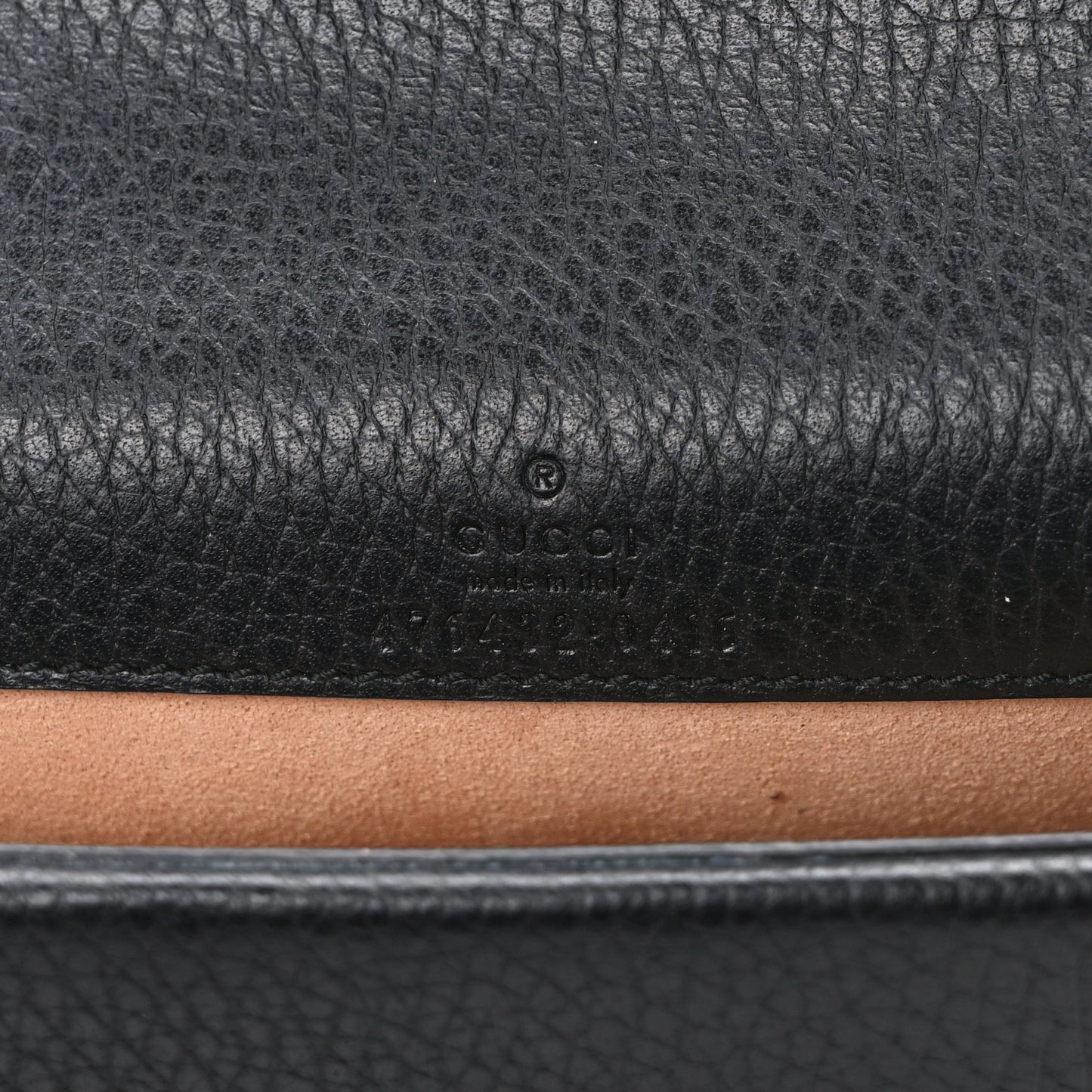 Calfskin Super Mini Dionysus Shoulder Bag Black