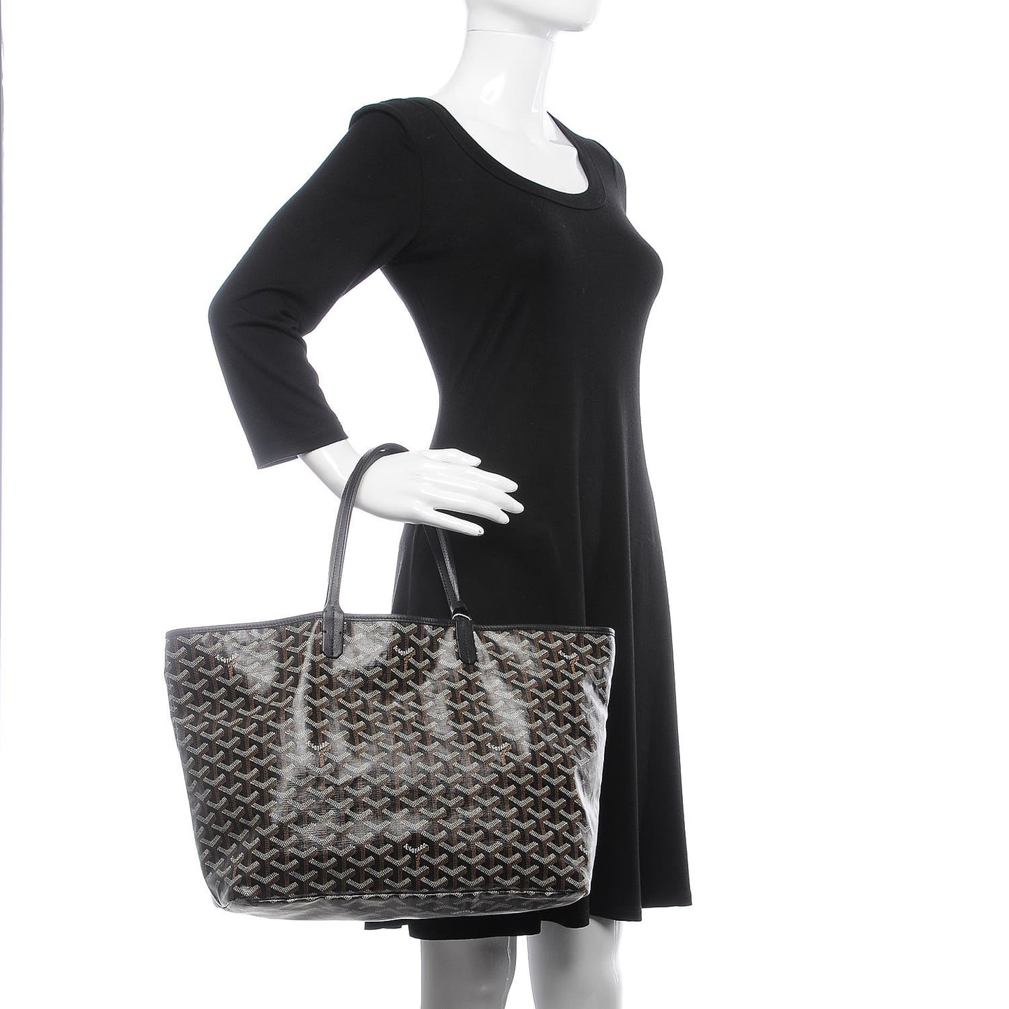 Goyardine Saint Louis PM Black