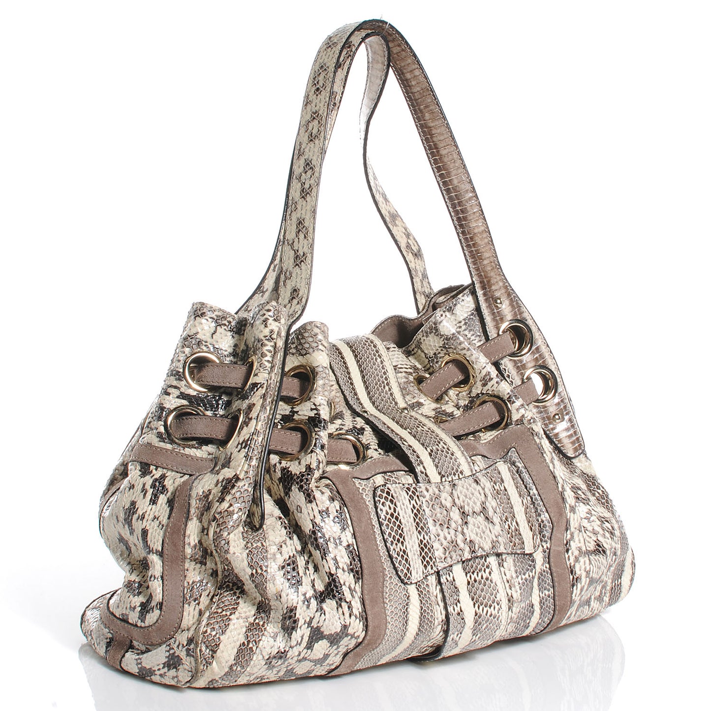 Python Suede Ramona Natural