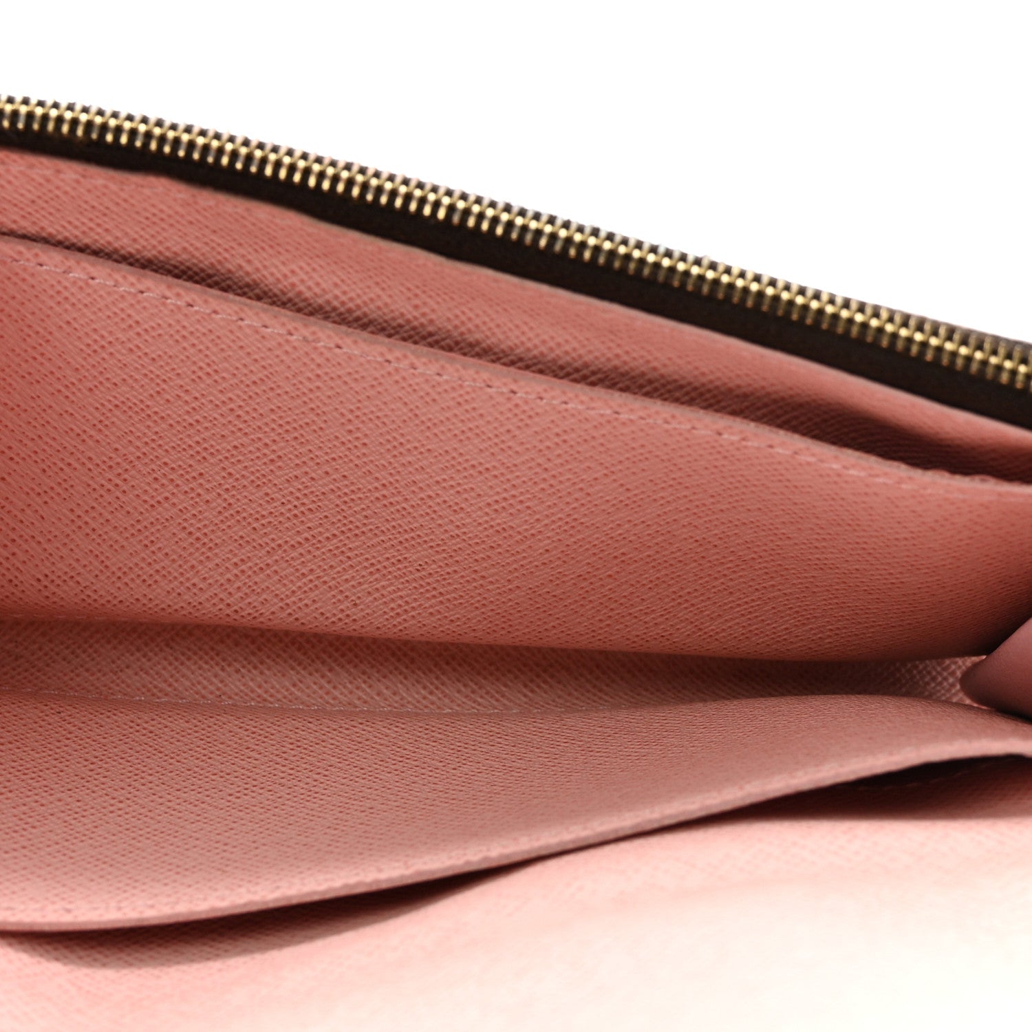 Louis Vuitton Damier Ebene Caissa Wallet Rose Ballerine 5 of 6