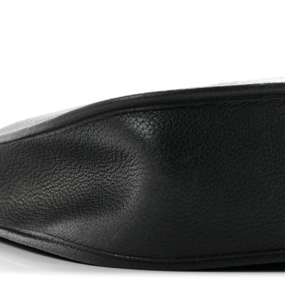 Hermes Taurillon Clemence Evelyne PM Black 9 of 10