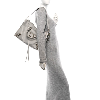 Balenciaga Chevre Gold Metallic Edge Hardware City Gris Glace 2 of 12