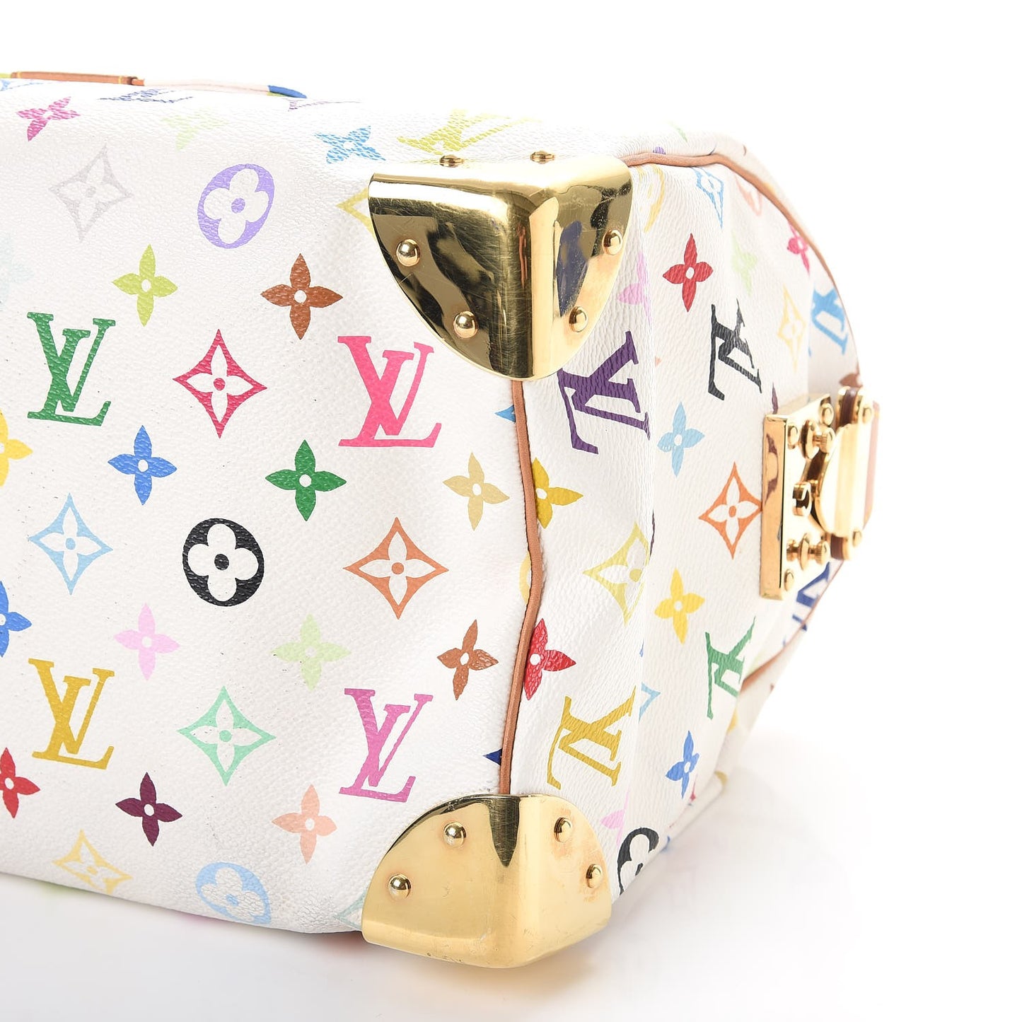 Monogram Multicolor Speedy 30 White