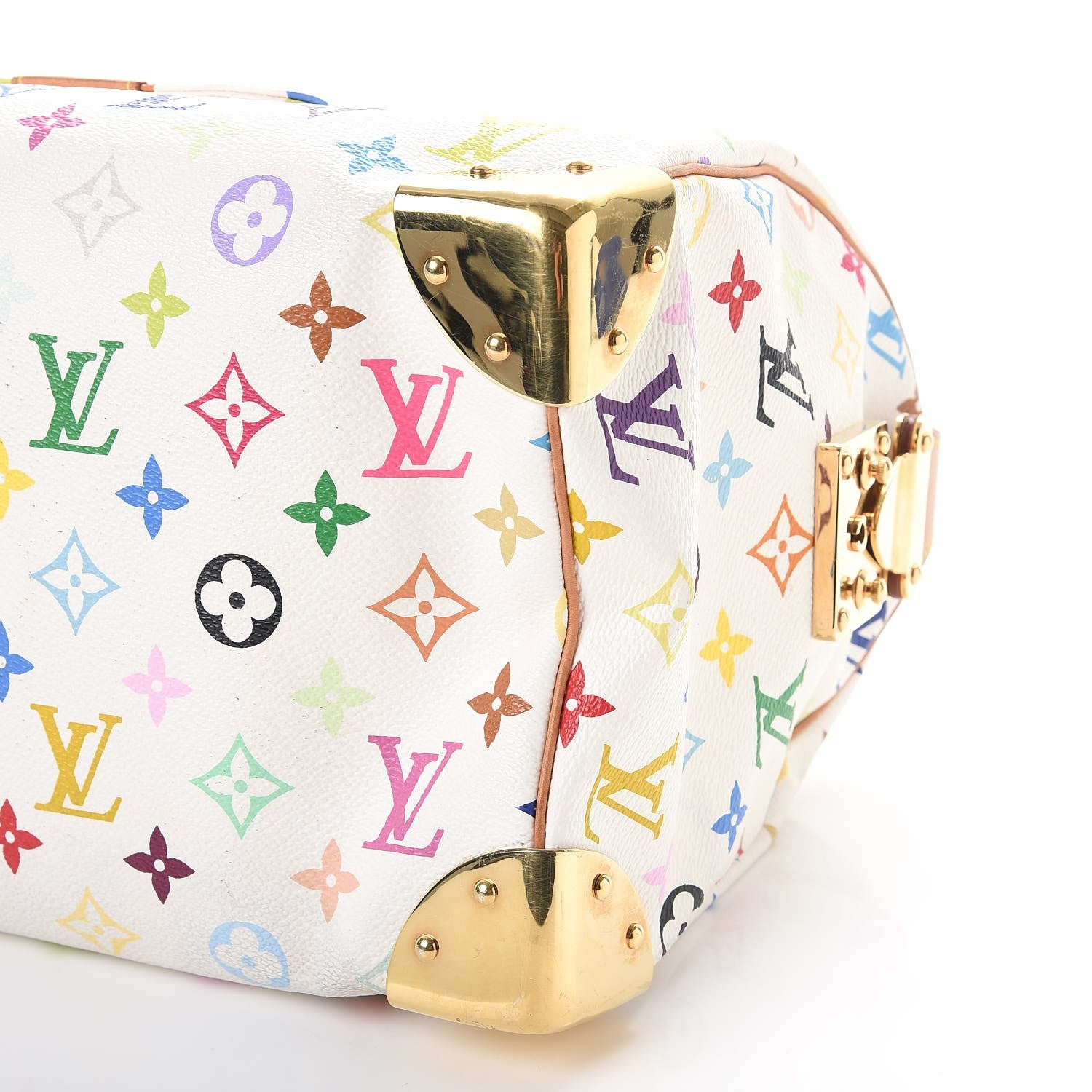 Louis Vuitton Monogram Multicolor Speedy 30 White 17 of 18
