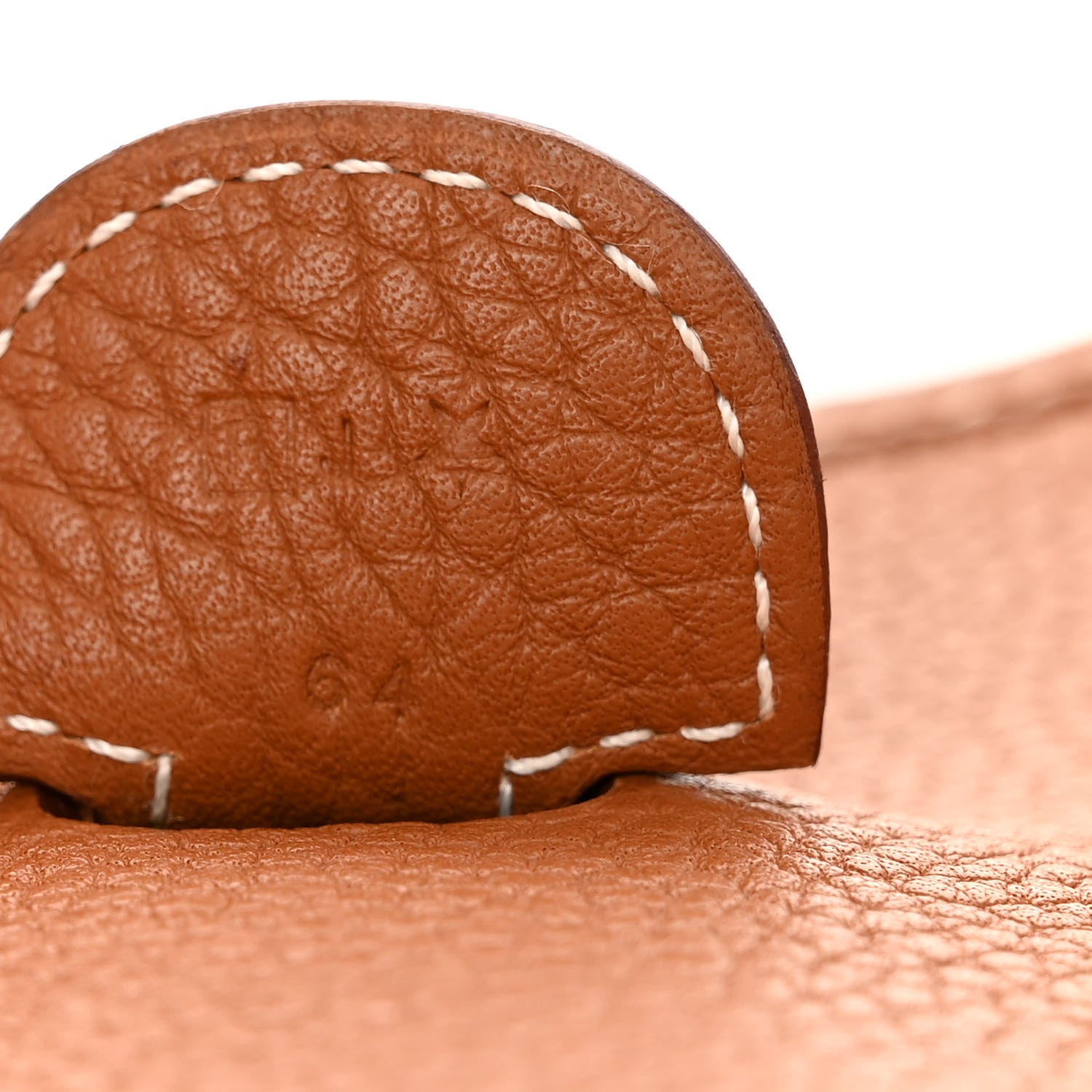 Hermes Taurillon Clemence Evelyne III PM Gold 5 of 9