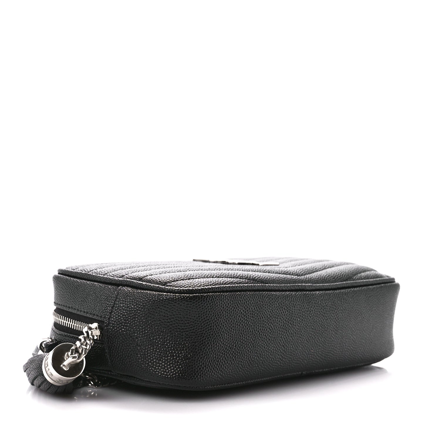 Grain De Poudre Matelasse Monogram Mini Lou Camera Bag Black