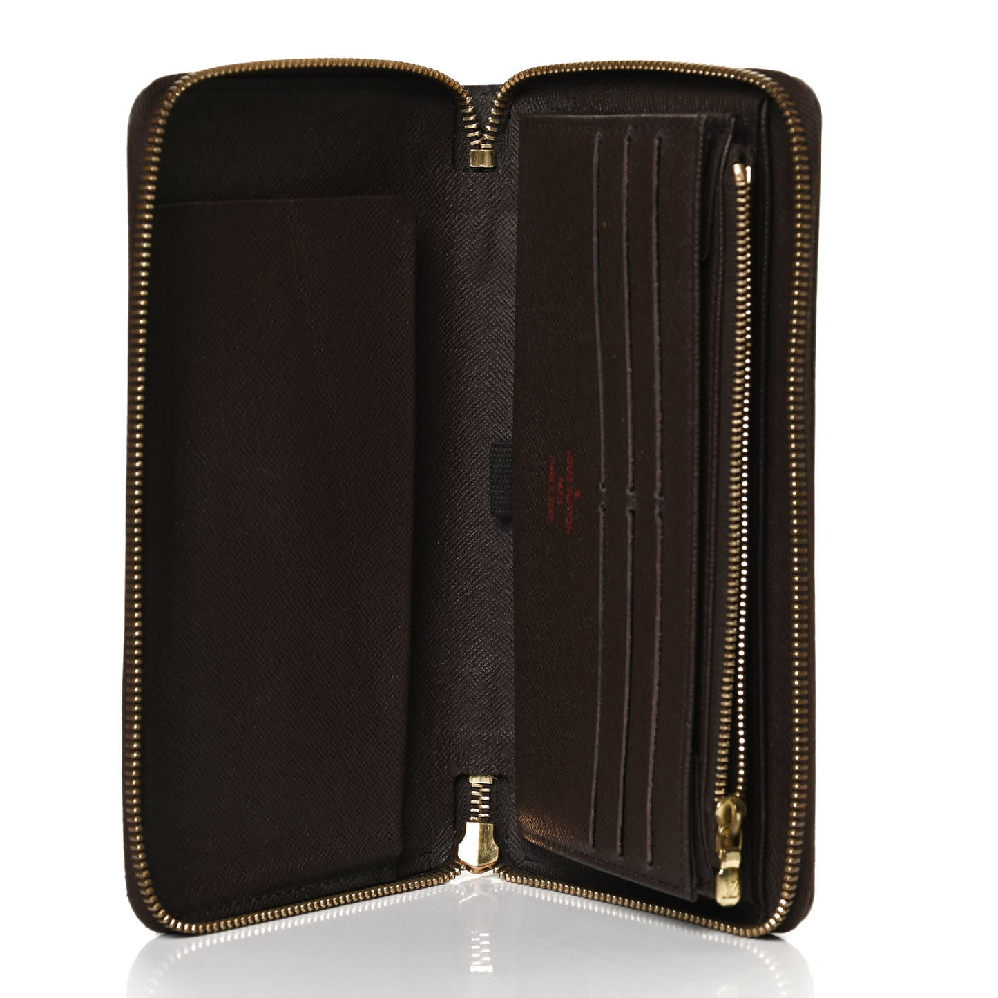 Damier Ebene Zippy Organizer Wallet