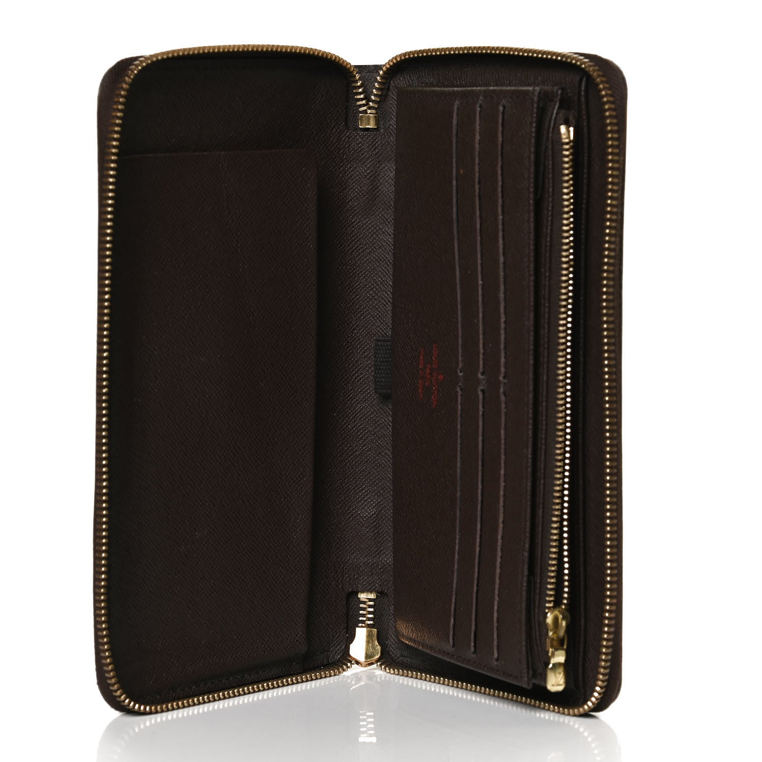Louis Vuitton Damier Ebene Zippy Organizer Wallet 7 of 12