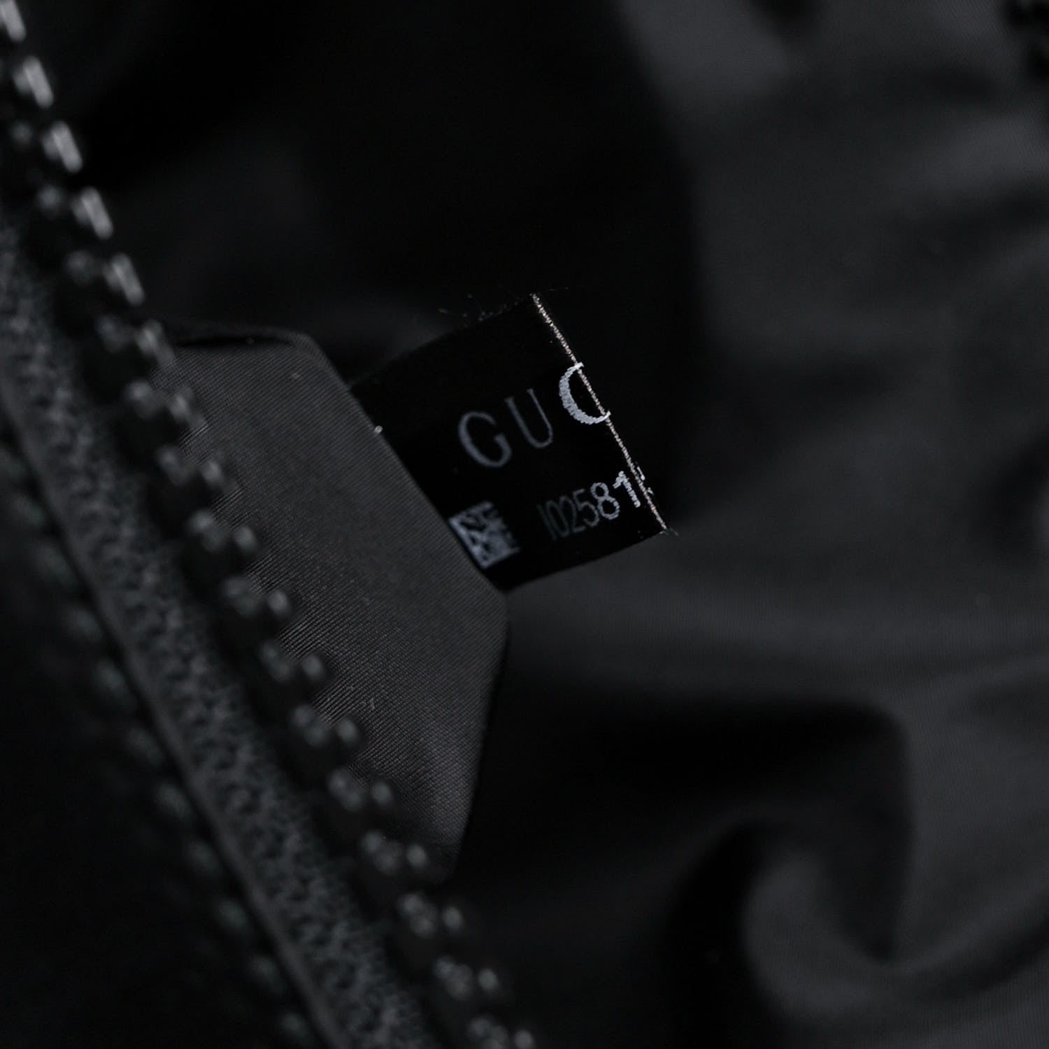 Gucci Nylon Twill 80s Logo Patch Backpack Black 8 of 14