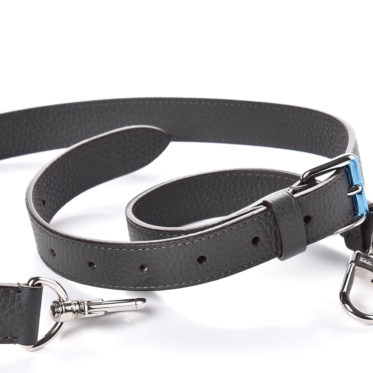 Louis Vuitton Taurillon Keepall Bandouliere Adjustable Shoulder Strap Anthracite 3 of 4
