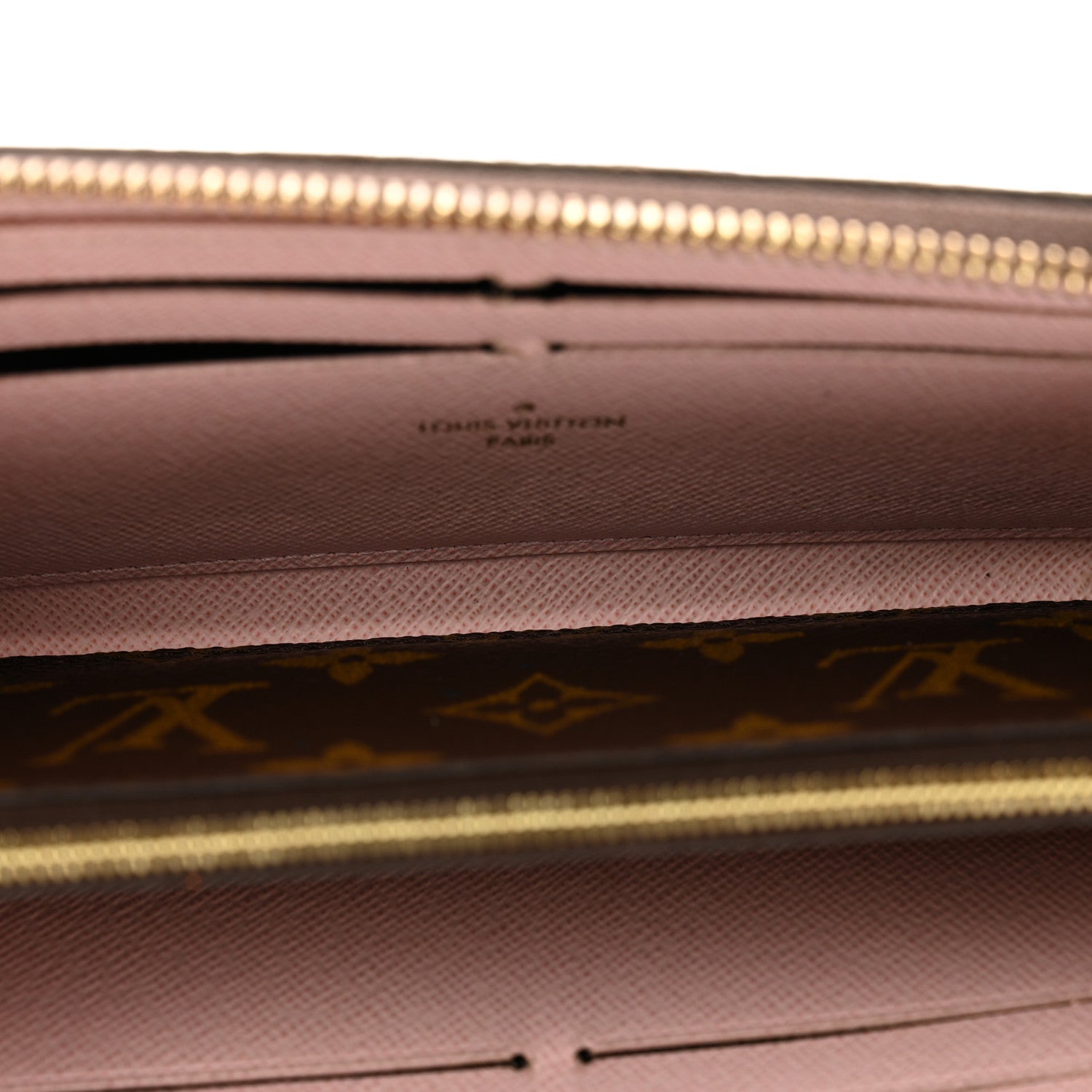 Louis Vuitton Monogram Clemence Wallet Rose Ballerine 5 of 15