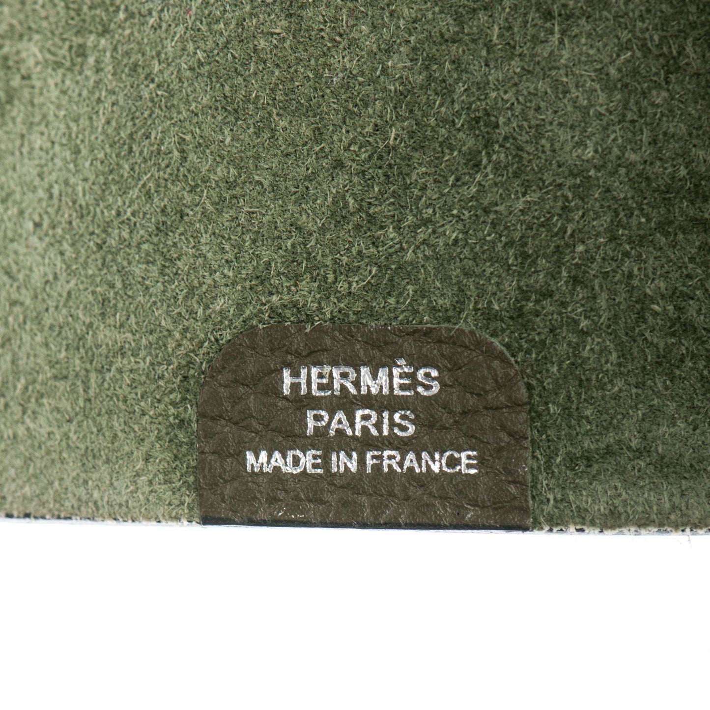 Taurillon Clemence Ulysse Mini Notebook Vert Olive