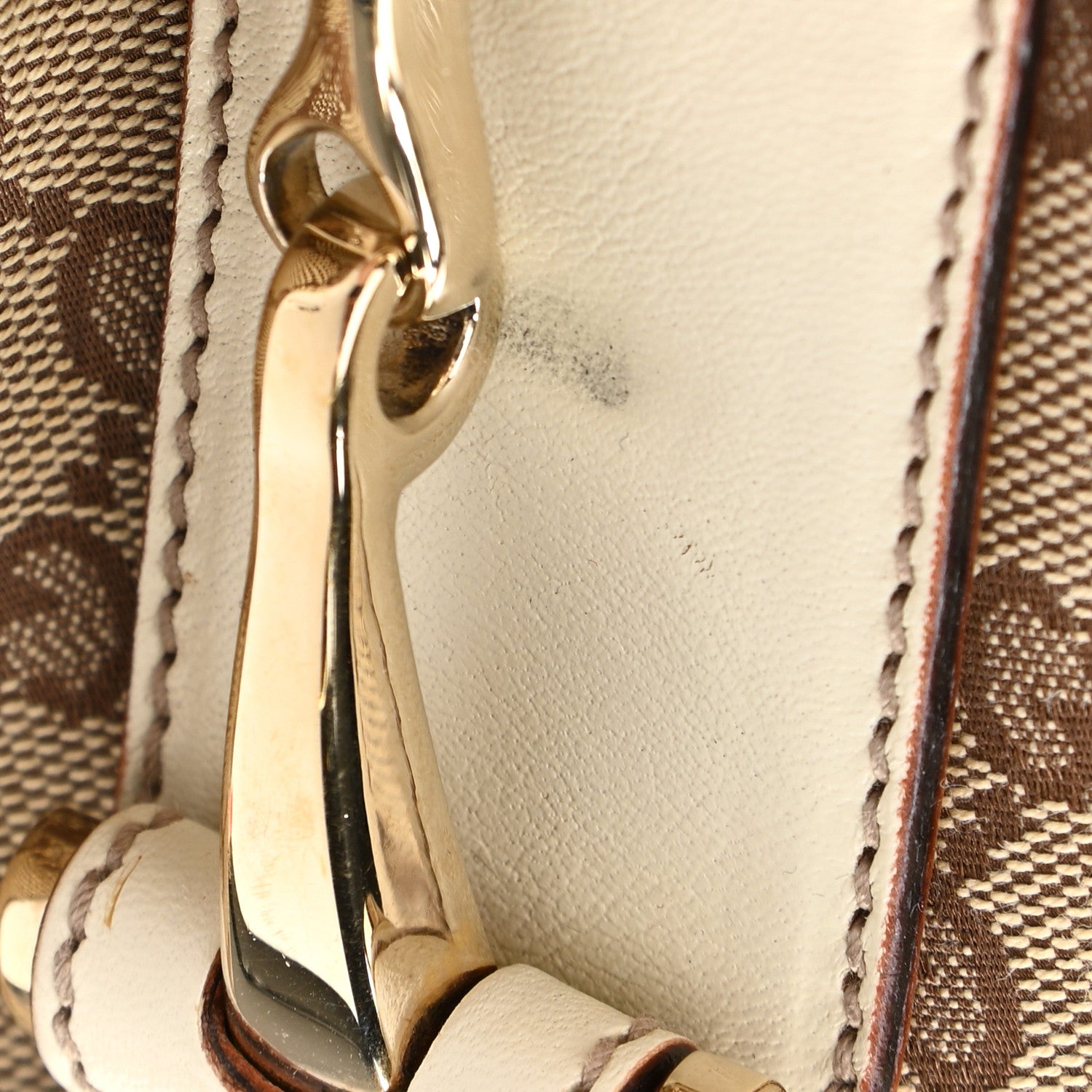 Gucci Monogram Medium Pelham Shoulder Bag Off White 15 of 16