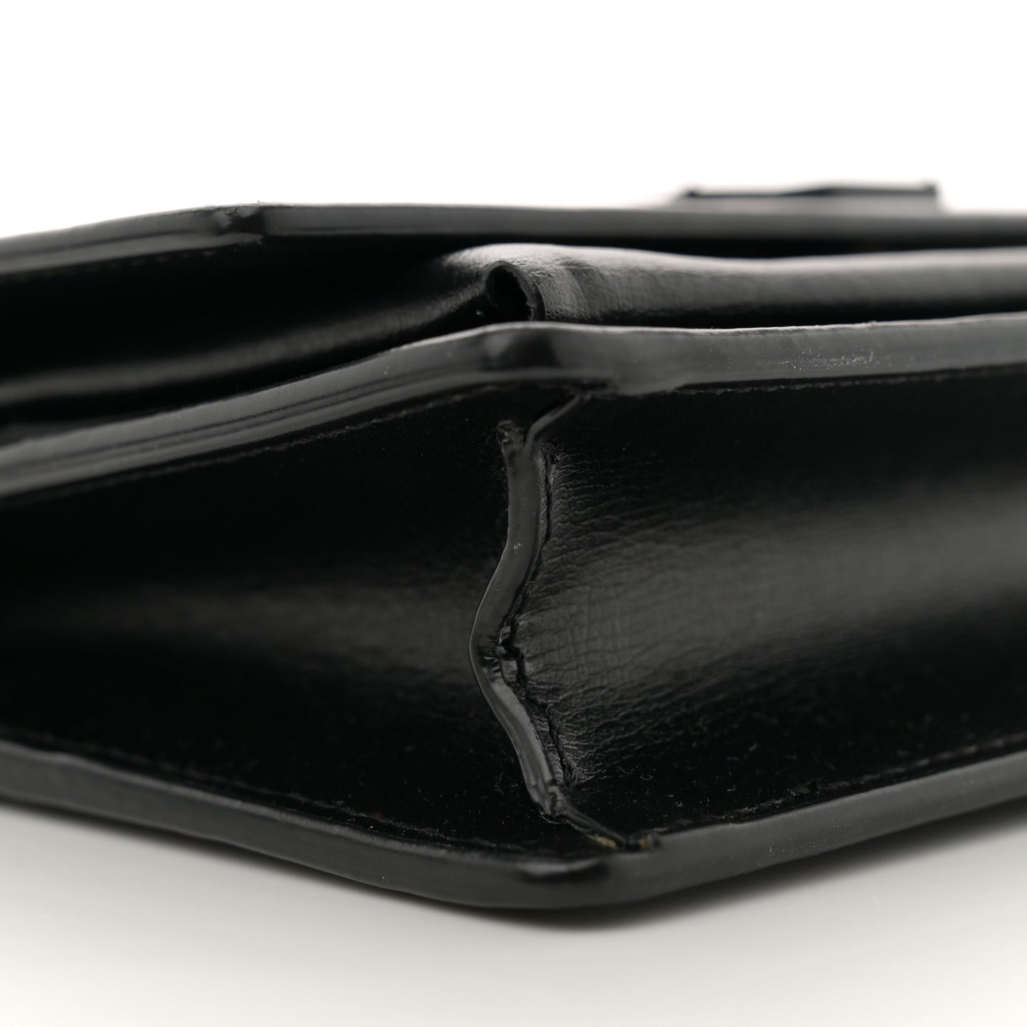 Calfskin Monogram Sunset Chain Wallet Black