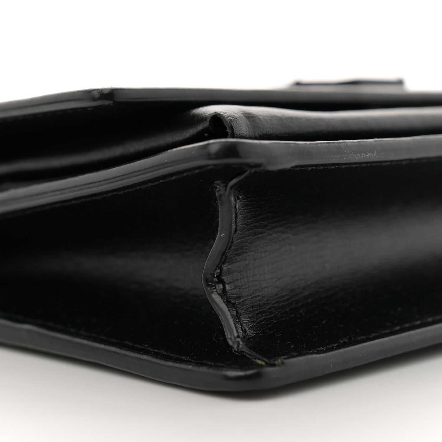 Saint Laurent Calfskin Monogram Sunset Chain Wallet Black 9 of 12