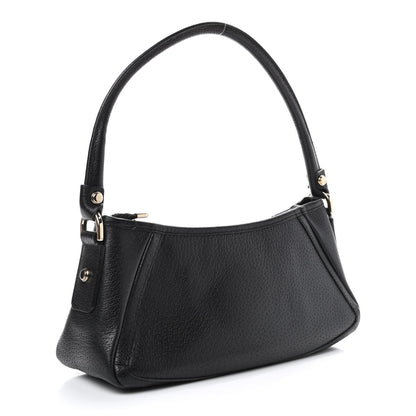 Gucci Calfskin D Ring Abbey Pochette Black 3 of 9