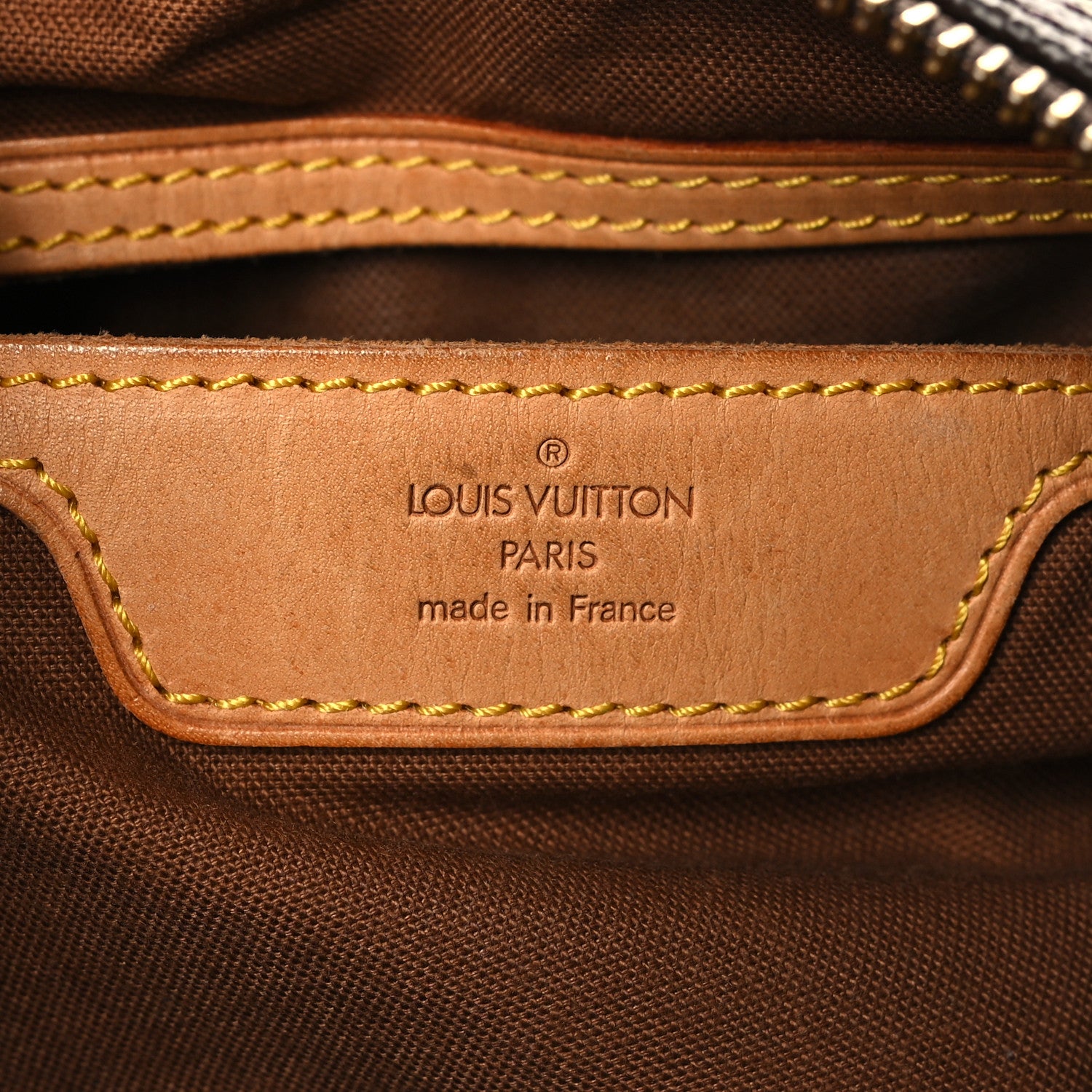 Louis Vuitton Monogram Sac Polochon 5 of 14