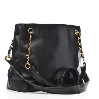 Chanel Lambskin CC Shoulder Bag Black 3 of 20