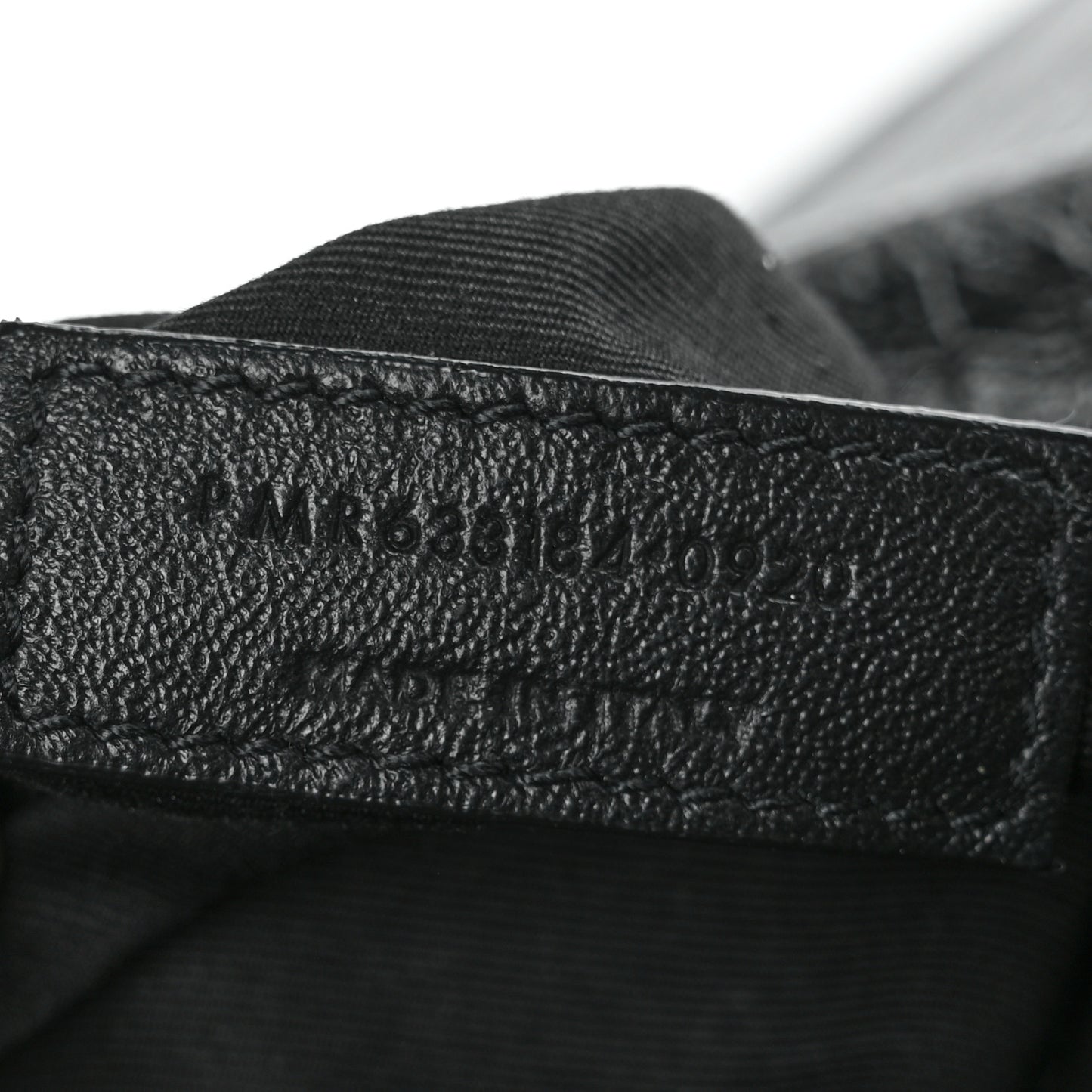 Crinkled Calfskin Matelasse Monogram Medium Niki Chain Satchel Black