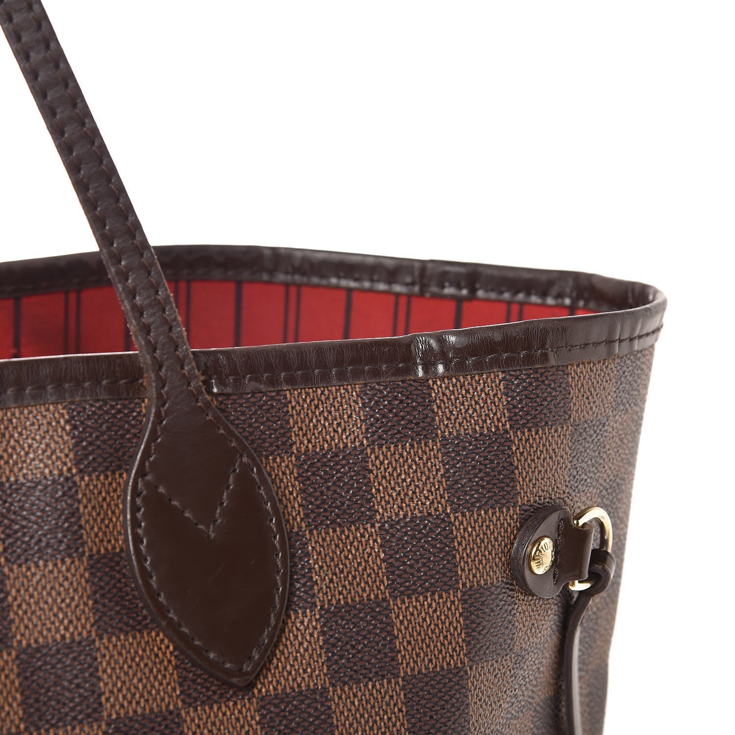 Louis Vuitton Damier Ebene Neverfull MM 23 of 23