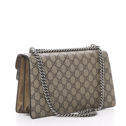 Gucci GG Supreme Monogram Small Dionysus Shoulder Bag Taupe 3 of 15
