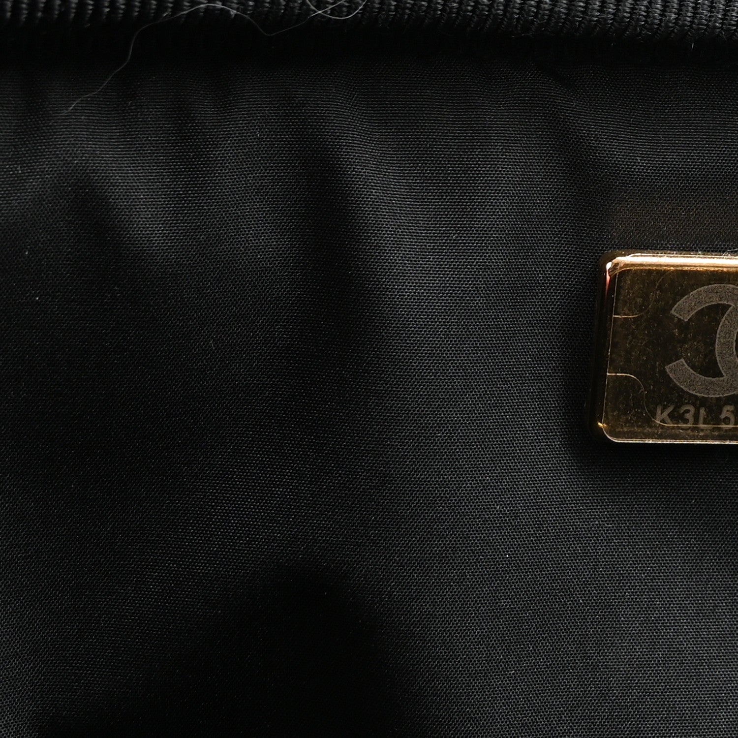 Chanel Shiny Grained Calfskin Quilted Large Travel Bowling Bag Black 7 of 10