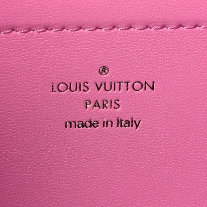 Louis Vuitton Lambskin Embossed Monogram Vuittamins Pochette Coussin Rose Violet 7 of 9