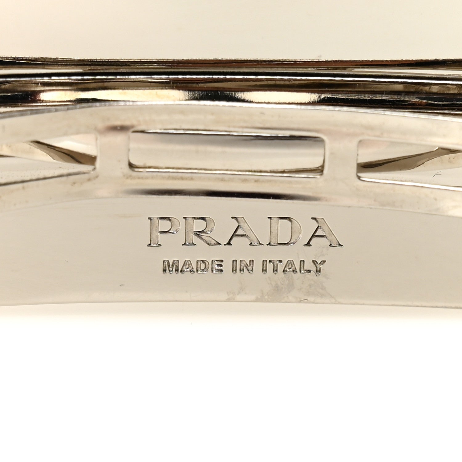 Prada Re-Nylon Hair Clip Black 3 of 3