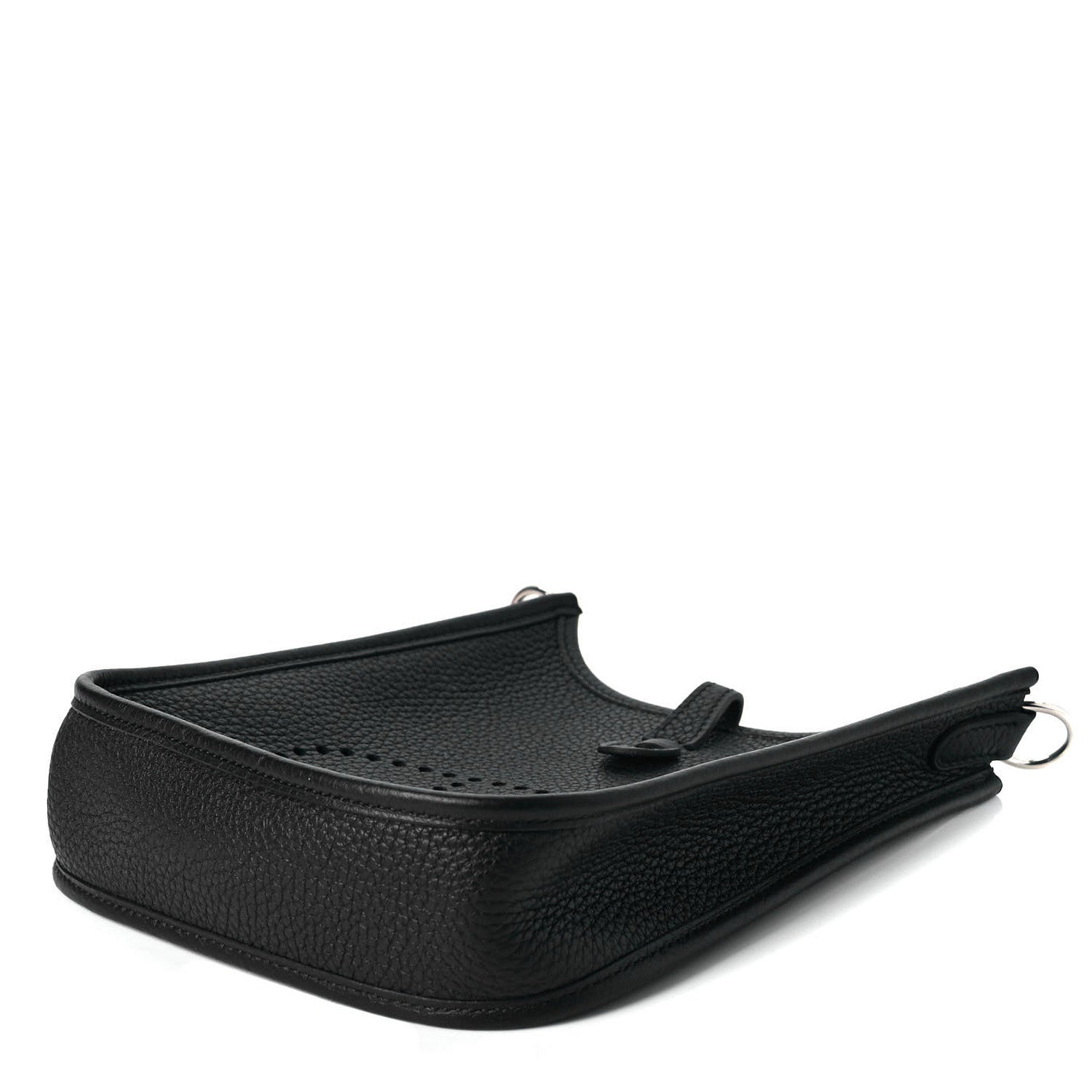 Hermes Taurillon Clemence Evelyne TPM Black 6 of 7
